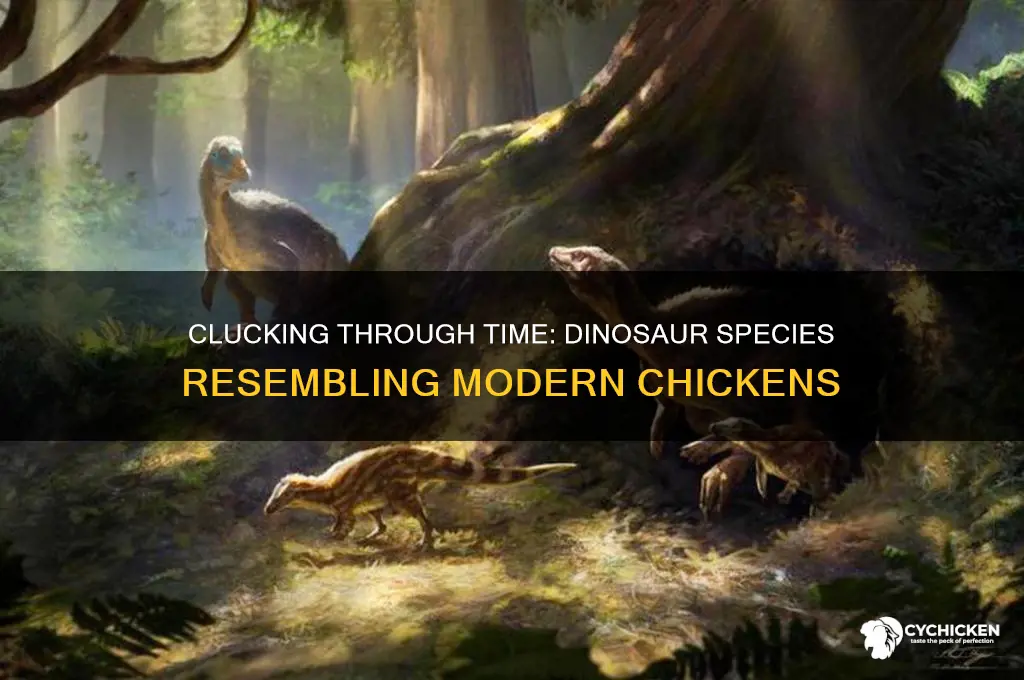 what dinosaur looked similar to a chicken