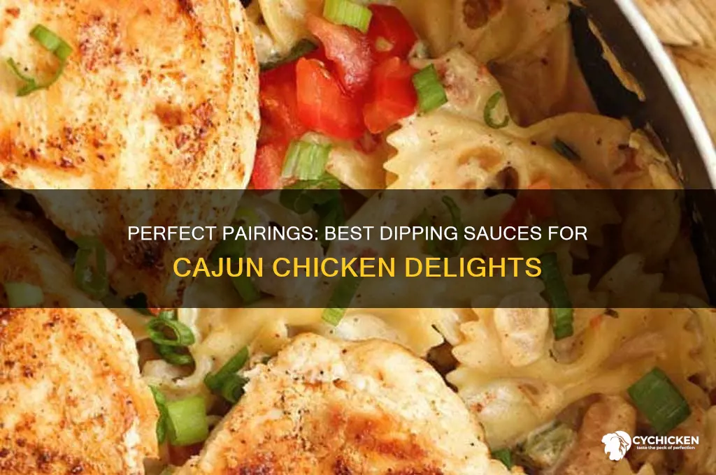 what dipping sauce goes with cajun chicken