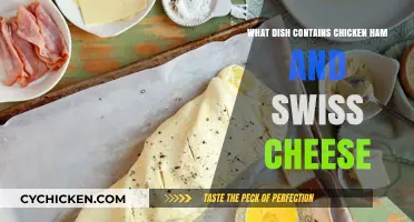 Delicious Chicken, Ham, and Swiss Cheese: The Ultimate Comfort Dish