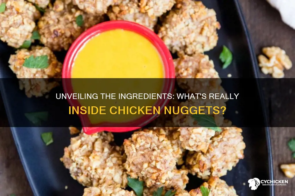 what do chicken nuggets contain