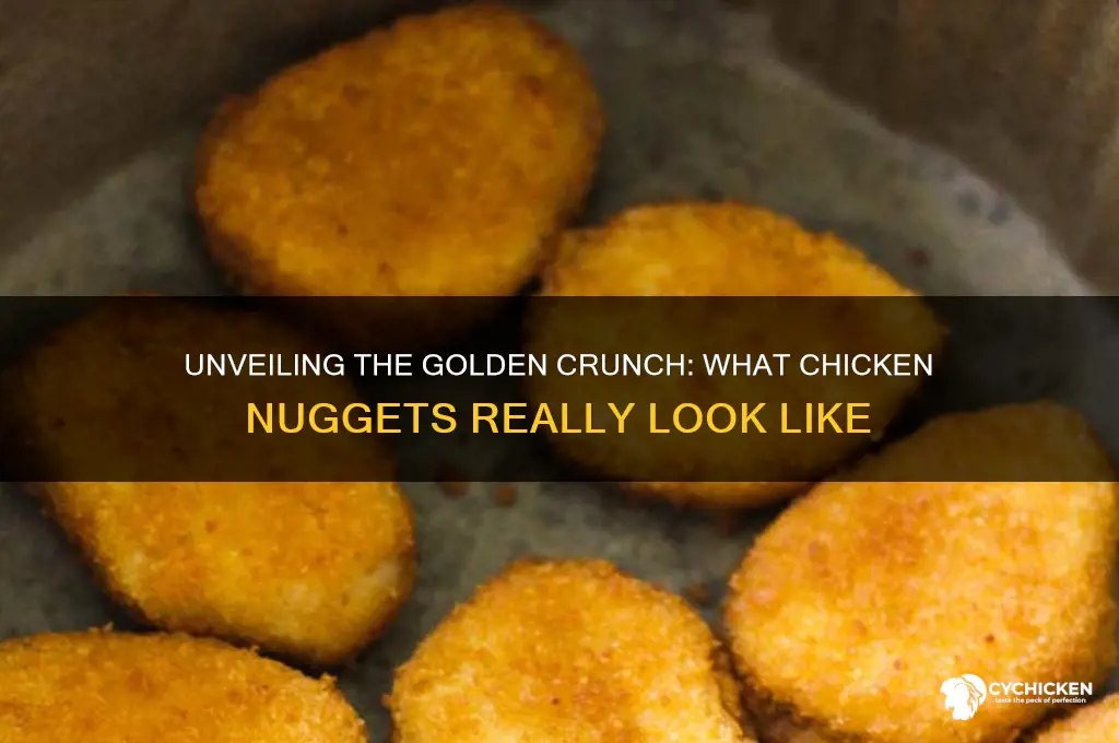 what do chicken nuggets look like