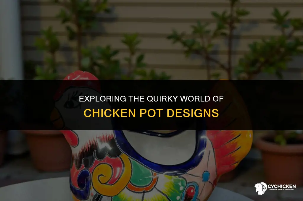 what do chicken pots look like