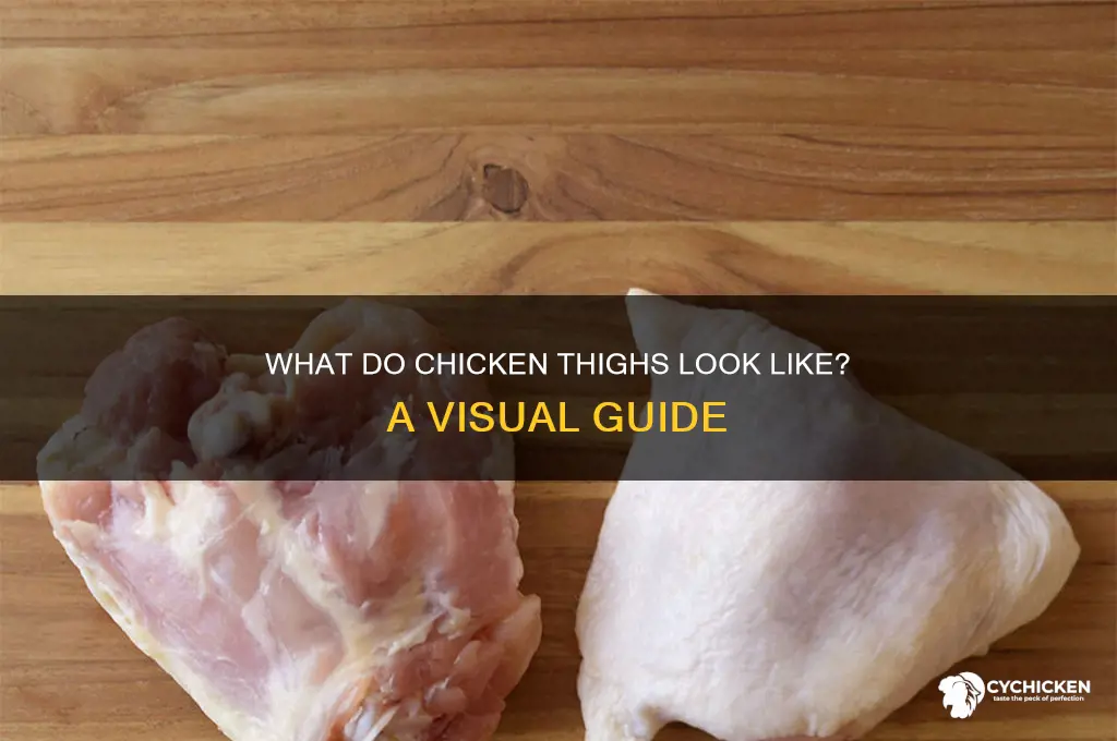 what do chicken thighs look like