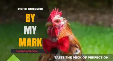 Decoding Chicks' Behavior: Understanding the Meaning Behind 'My Mark