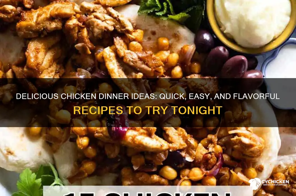 what do do with chicken for dinner