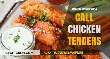 What Dutch People Call Chicken Tenders: A Tasty Translation