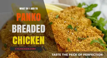 Elevate Your Panko Breaded Chicken with These Delicious Add-Ins