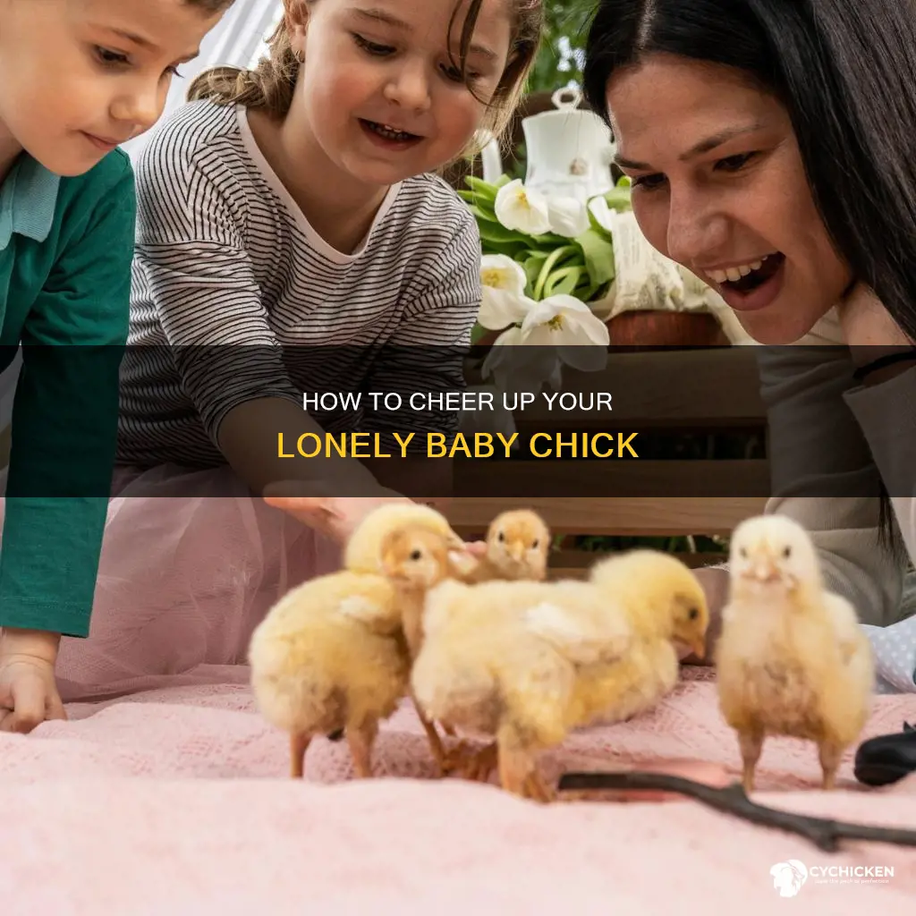 what do i do if a bay chick is lonely