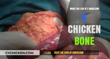 Immediate Action: Swallowing a Chicken Bone