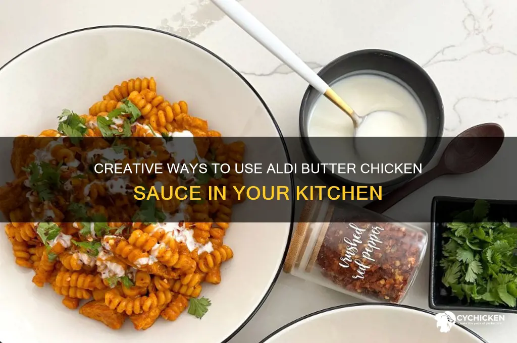 what do i do with aldi butter chicken sauce
