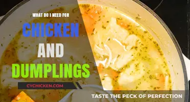 Essential Ingredients for Perfect Chicken and Dumplings: A Complete Guide