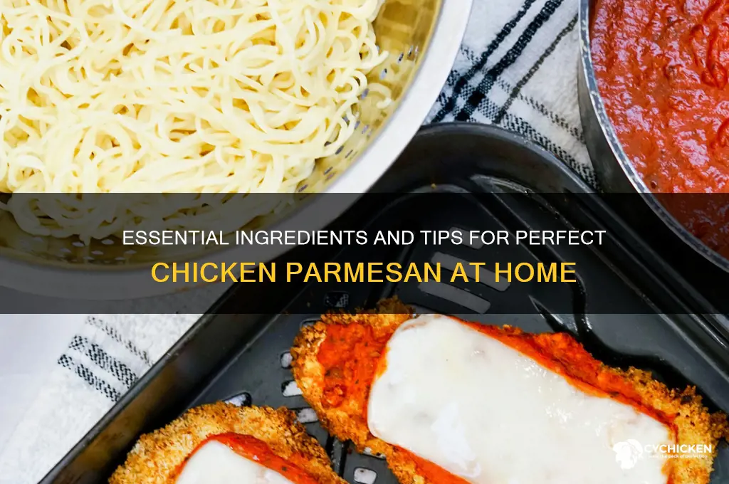 what do i need for chicken parm