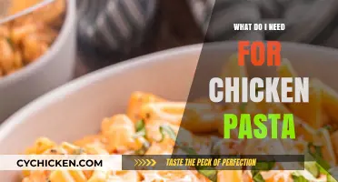Essential Ingredients for a Delicious Chicken Pasta Dish at Home