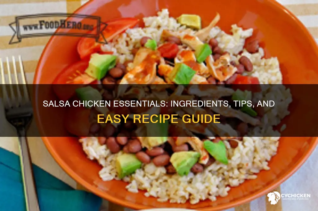 what do i need for salsa chicken