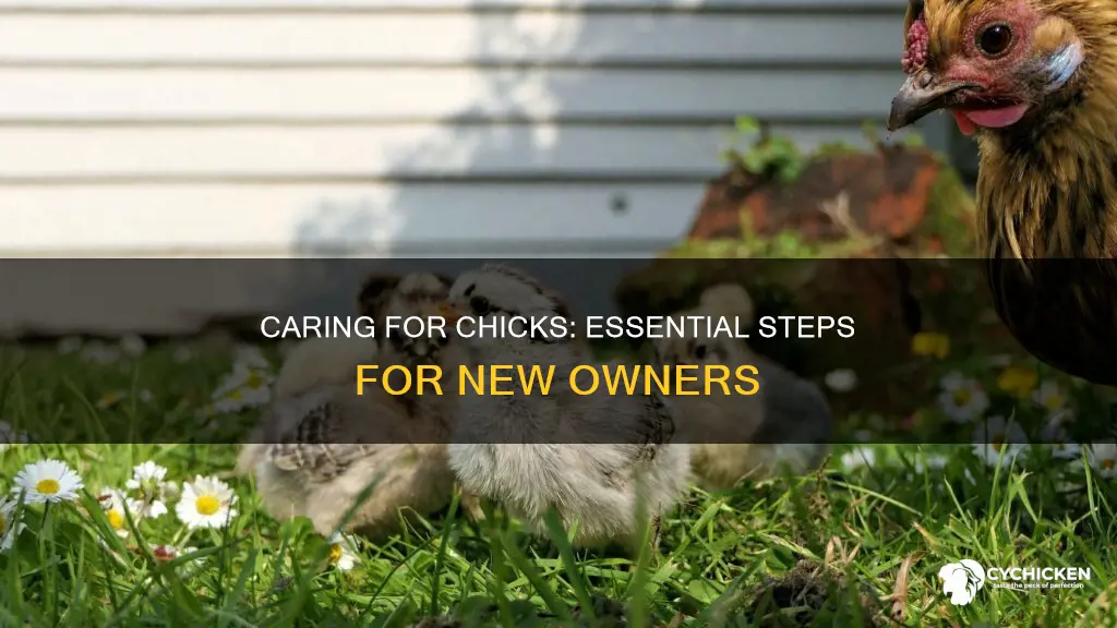 what do i need to take care of chicks