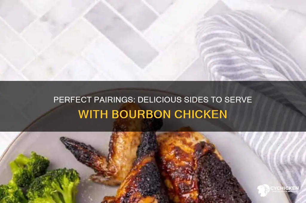 what do i servge with bourbon chicken