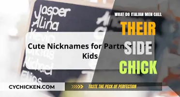 Italian Men's Secret Nicknames for Their Side Chicks Revealed