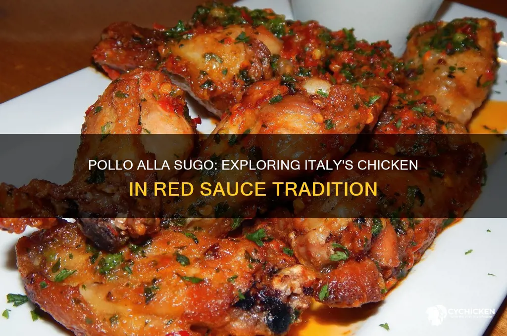 what do italians call chicken in red sauce