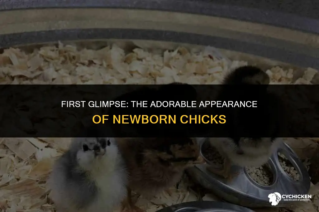what do newborn chicks look like