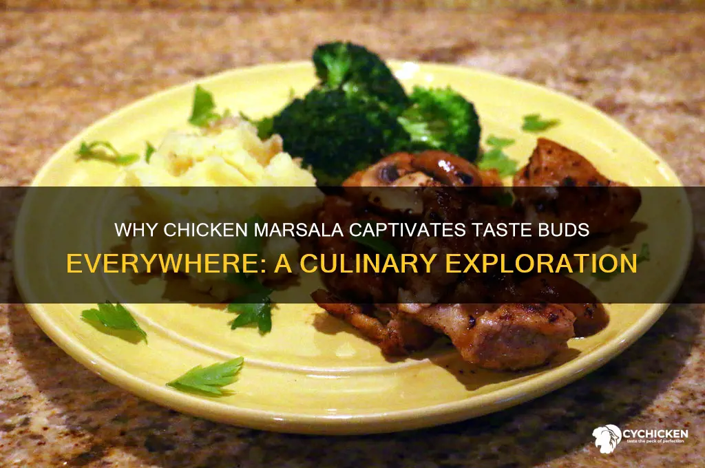 what do people have with chicken marsala