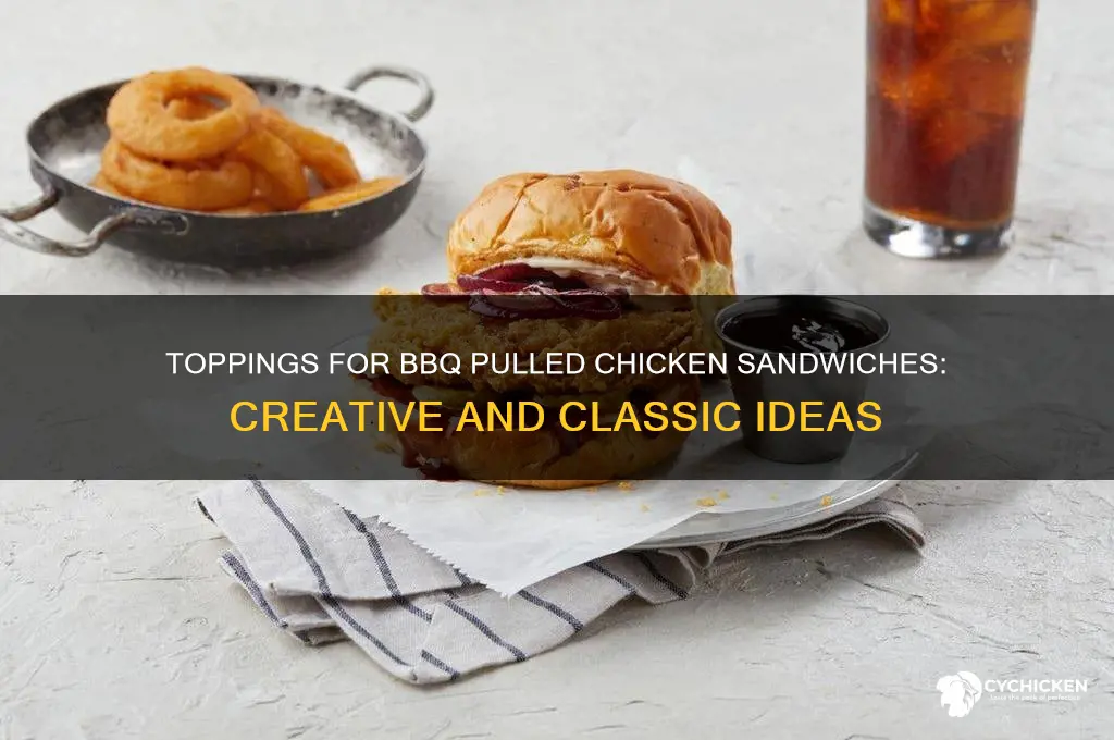 what do people put on barbecue pulled chicken sandwich