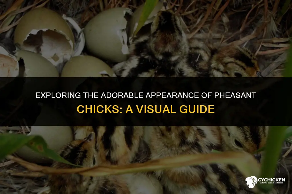 what do pheasant chicks look like