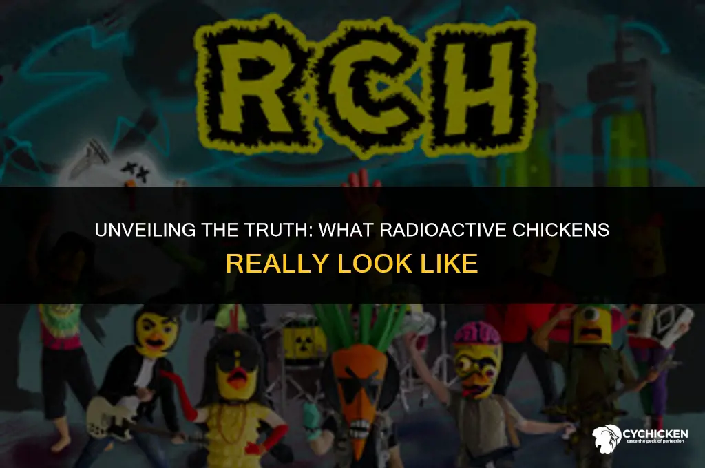 what do radioactive chicken look like