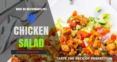 Delicious Secrets: What Restaurants Really Put in Chicken Salad
