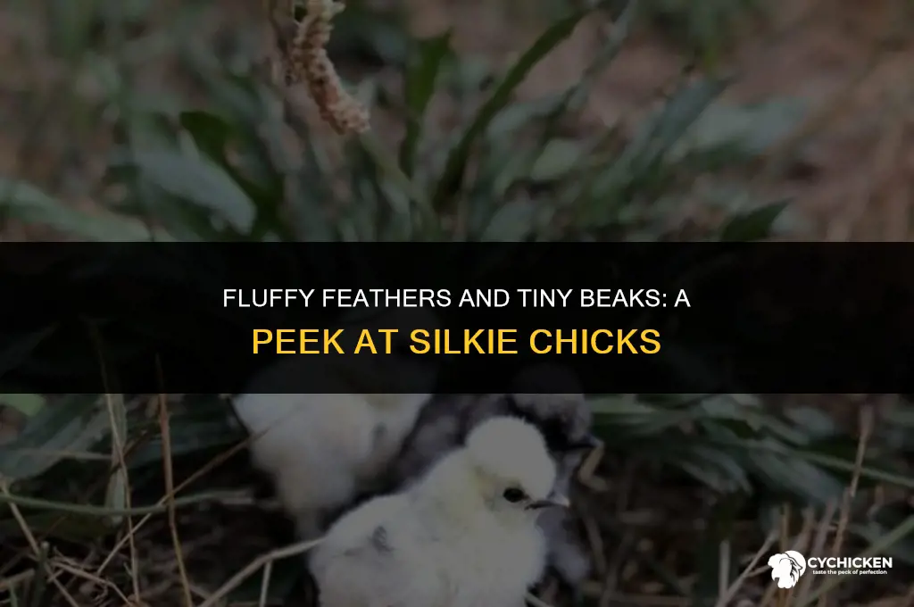 what do silkie chicks look like