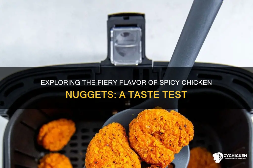 what do spicy chicken nuggets taste like
