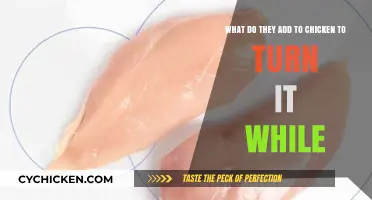 How Chemicals Make Chicken Appear Whiter
