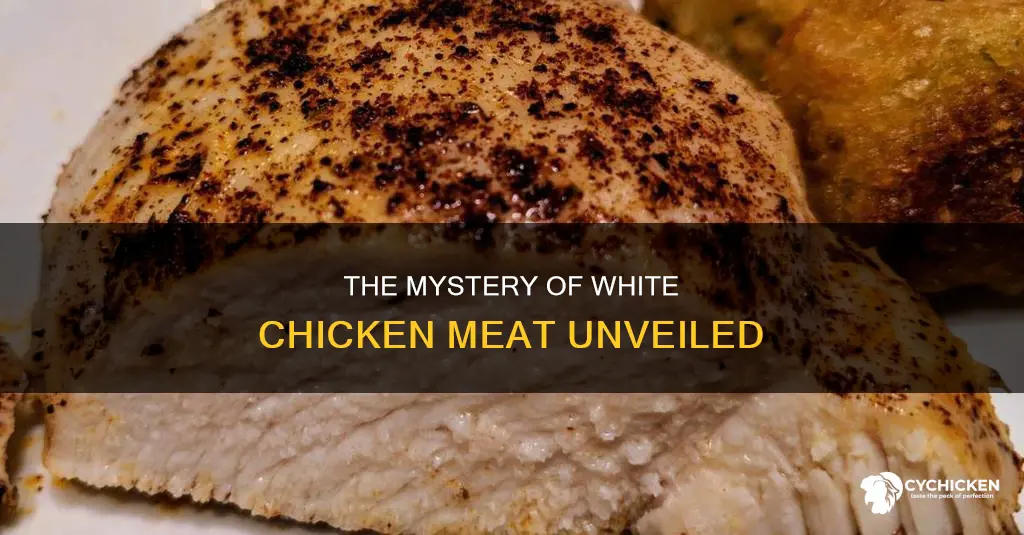 what do they add to chicken to turn it white