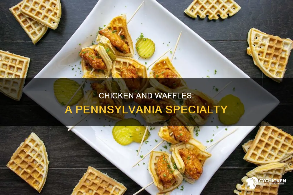 what do they call chicken and waffles in pennsylvania