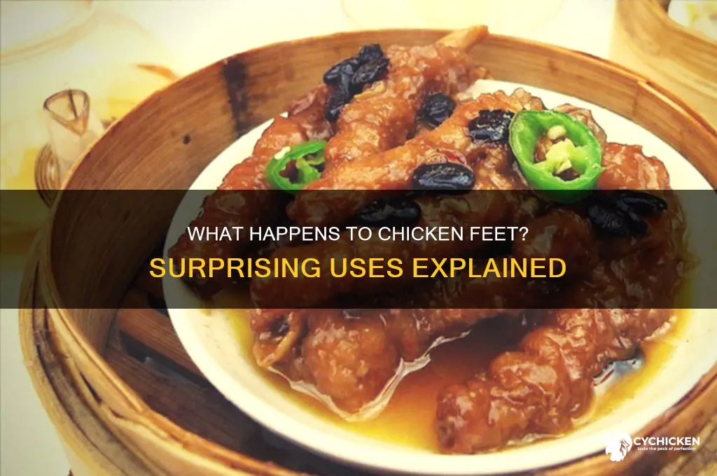 what do they do with chicken feet