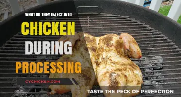 What's Really Injected into Processed Chicken: Uncovering the Truth