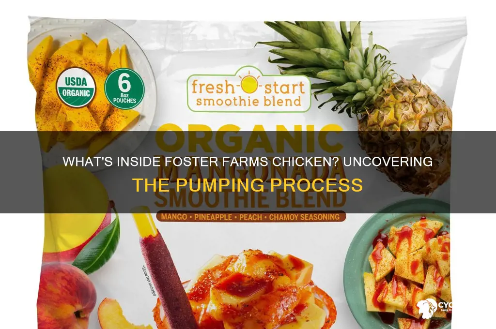 what do they pump in foster farms chicken