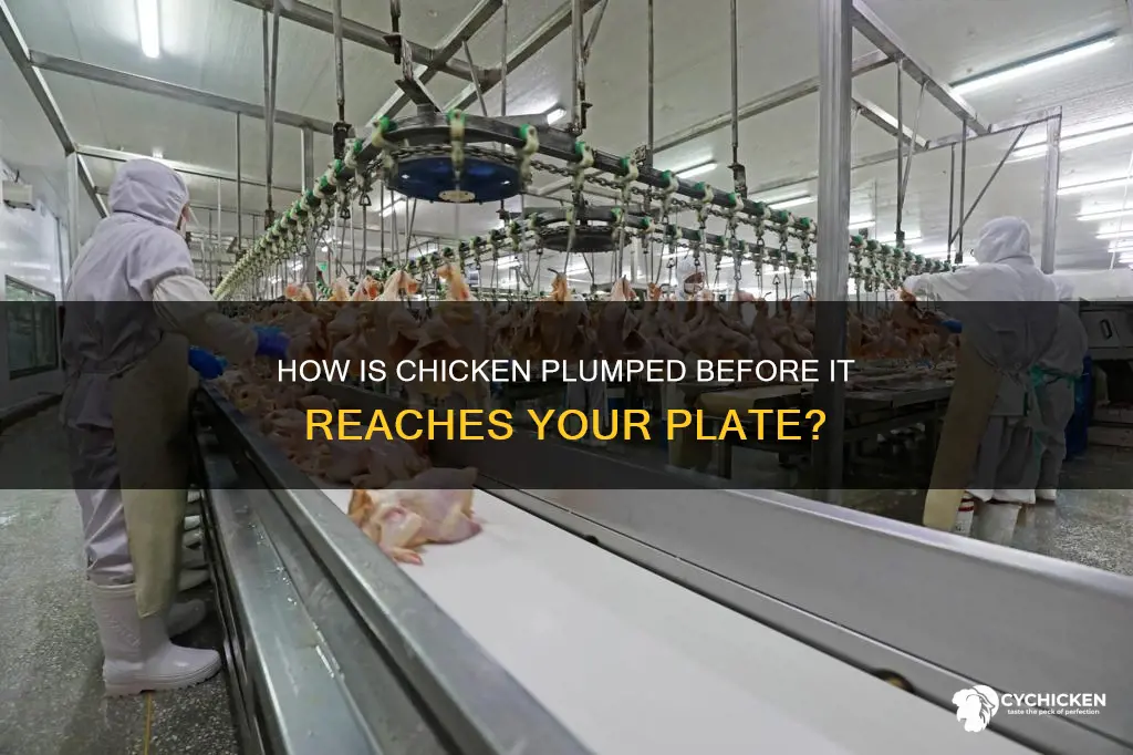 what do they pump into chicken before they sell it
