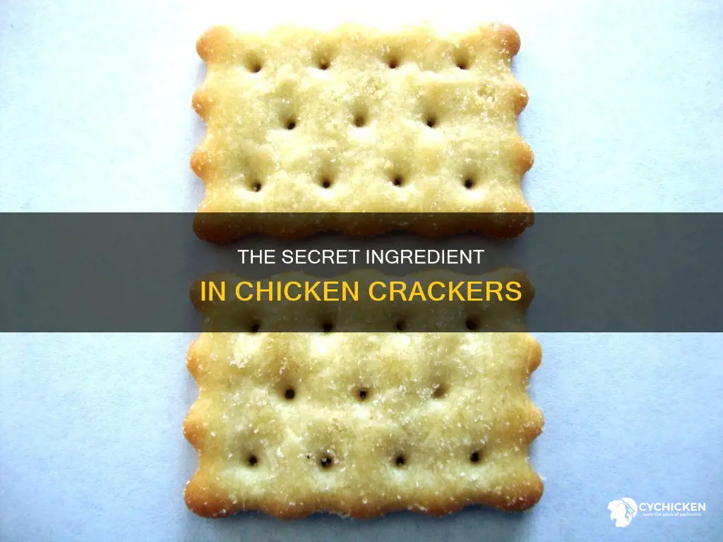 what do they put on chicken in a biskit crackers