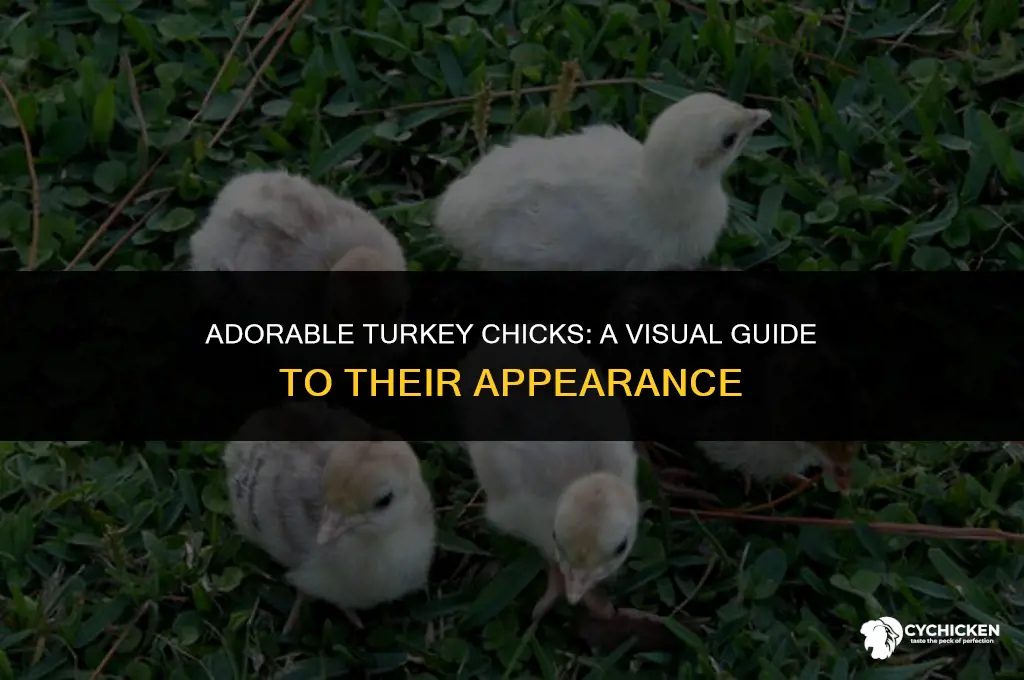 what do turkey chicks look like