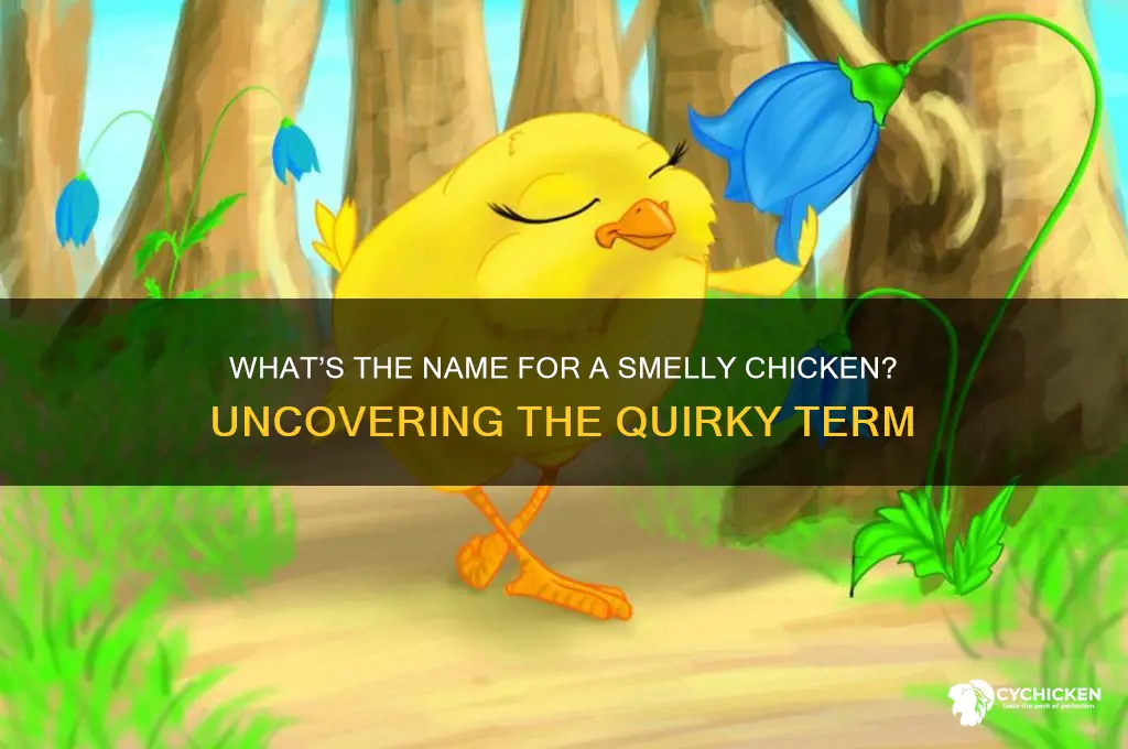 what do u call a smelly chicken