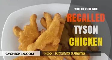 Handling Recalled Tyson Chicken: Safe Disposal and Consumer Guidance