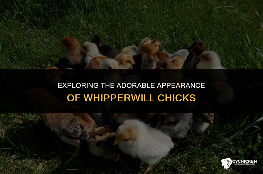 what do whipperwill chicks look like
