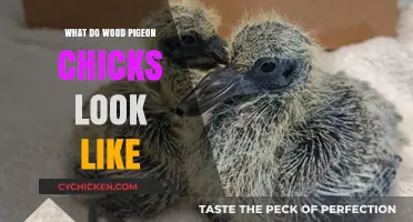 Exploring the Adorable Appearance of Wood Pigeon Chicks