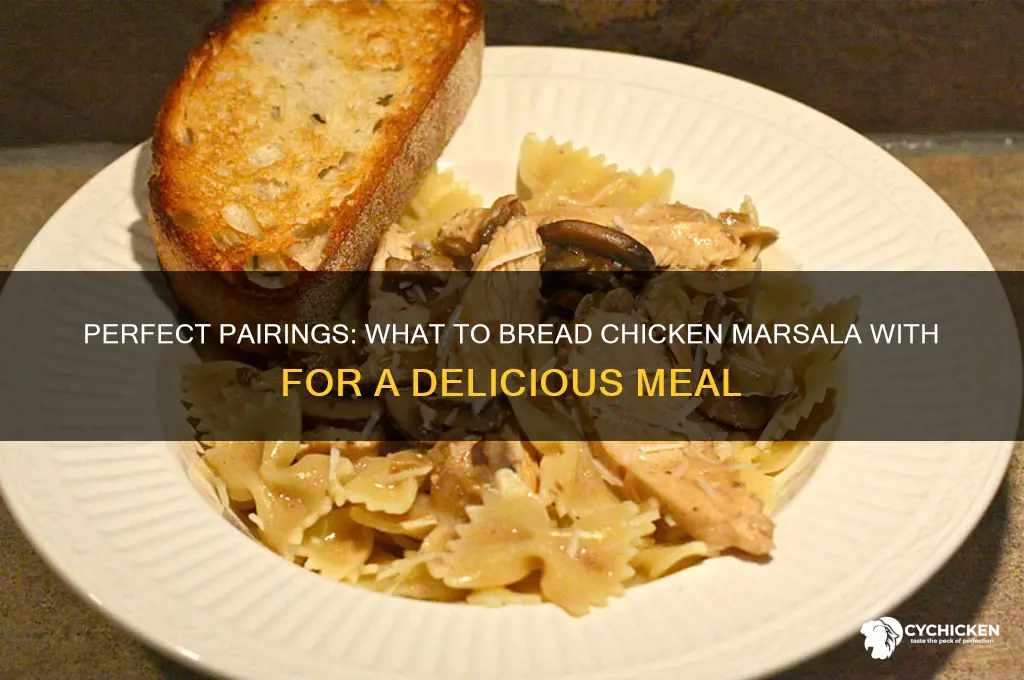 what do you bread chicken marsala with