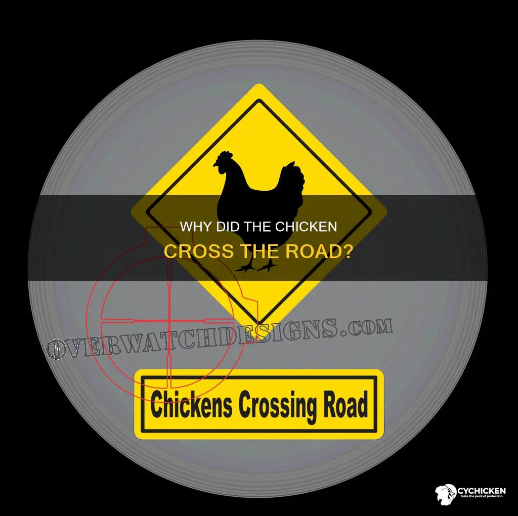 what do you call a chicken crossing the road math
