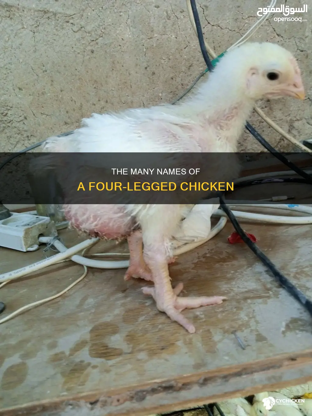 what do you call a chicken with four legs
