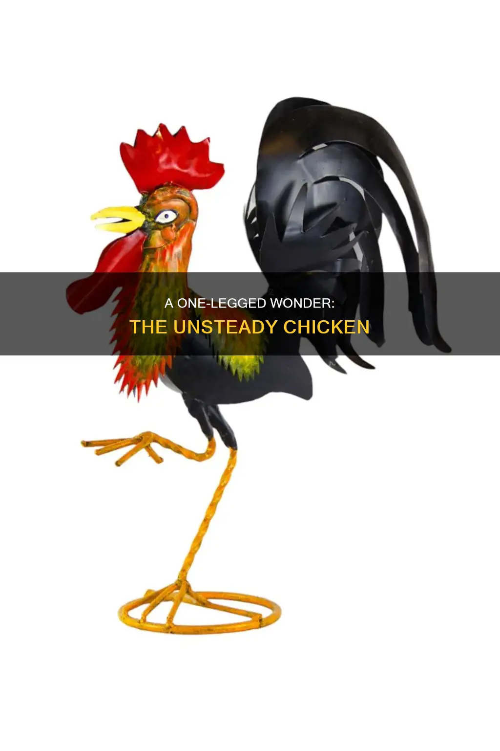 what do you call a chicken with one leg