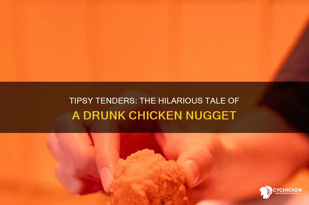 what do you call a drunk chicken nugget