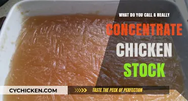 Chicken Stock: The Power of Concentration