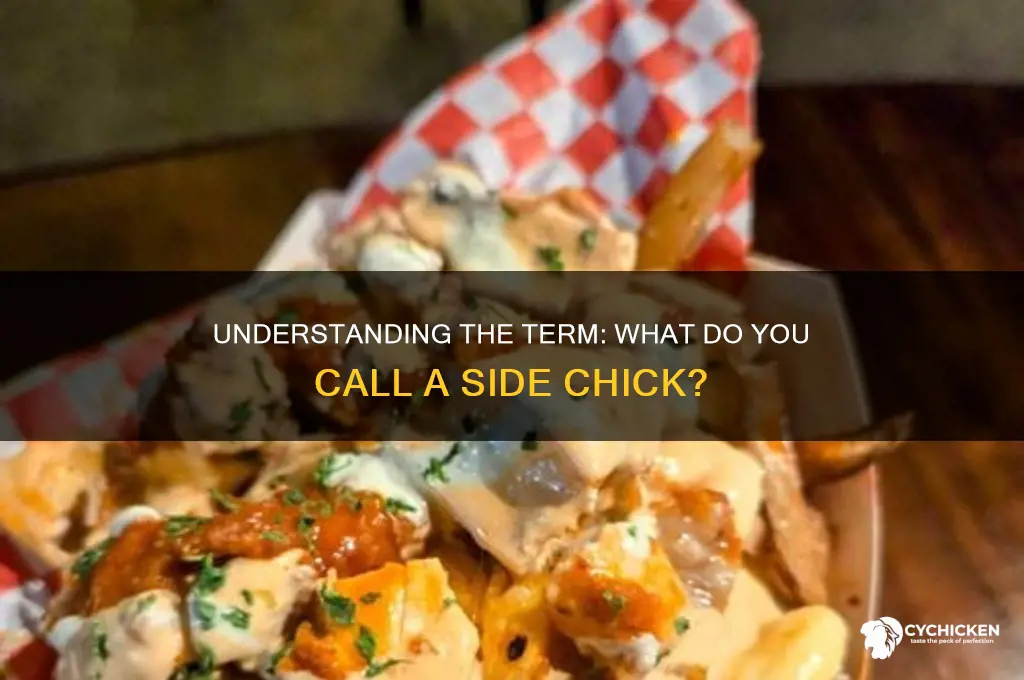 what do you call a side chick